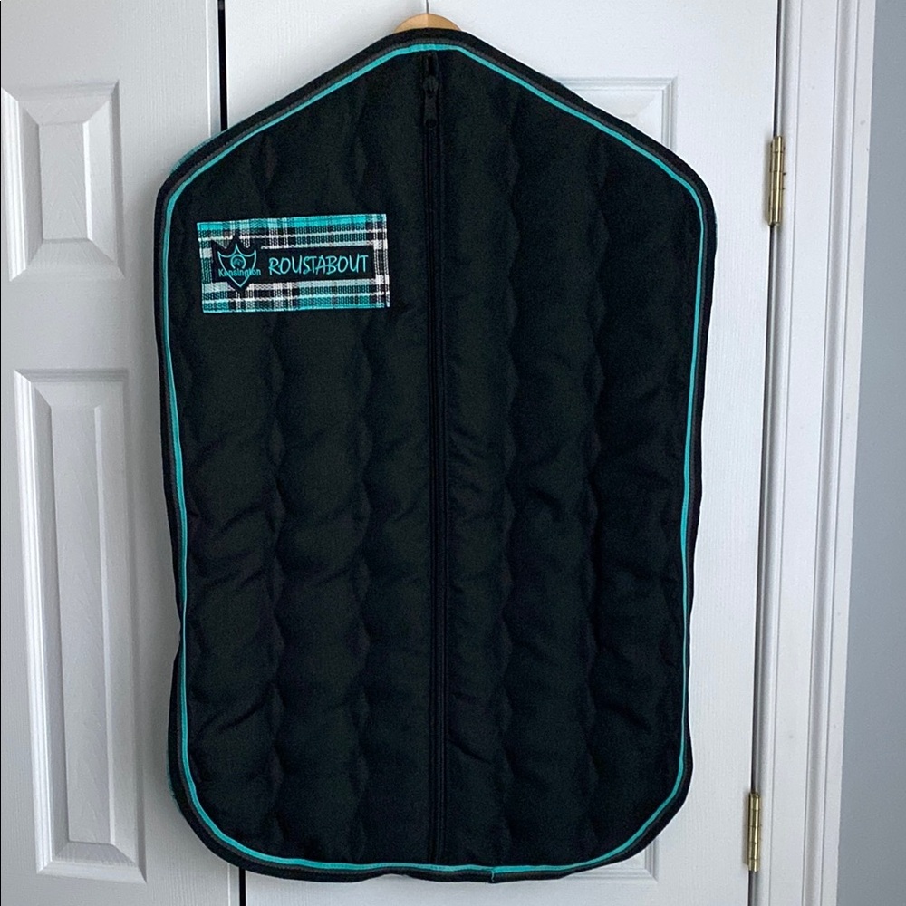 Kensington Signature Garment Carrier, Black/Black Ice Equestrian Garment Bag NEW